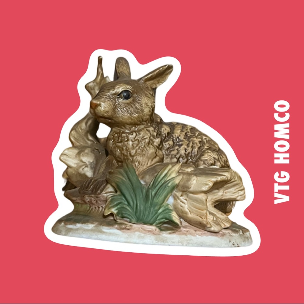 Vintage Bunny Figurine - HOMCO